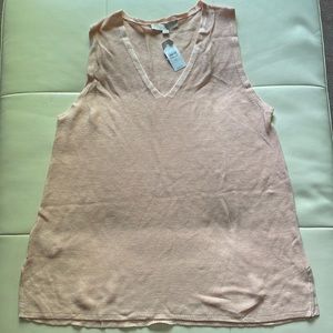 NWT Ann Taylor LOFT lightweight V-neck sweater tank